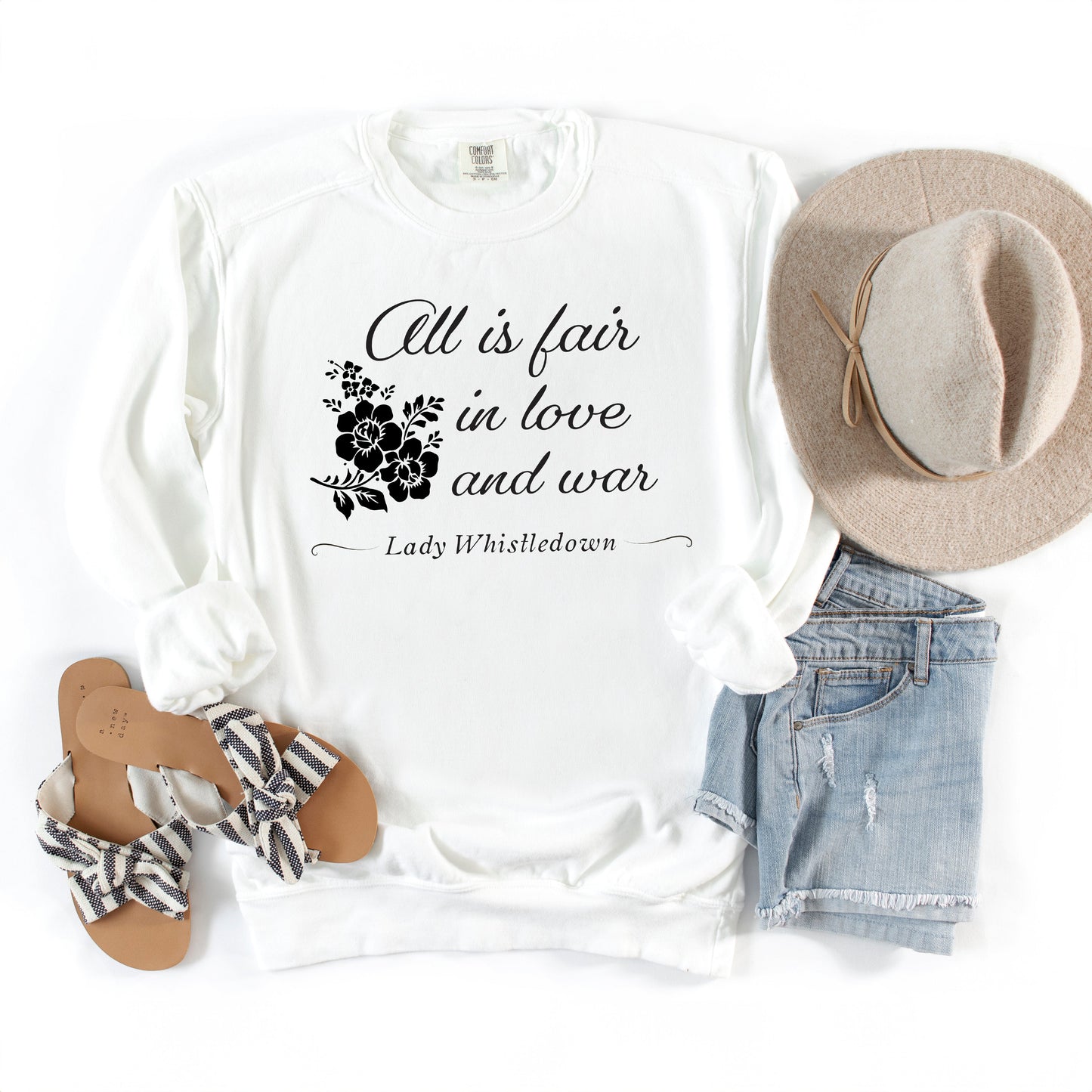 All Is Fair  | Garment Dyed Sweatshirt