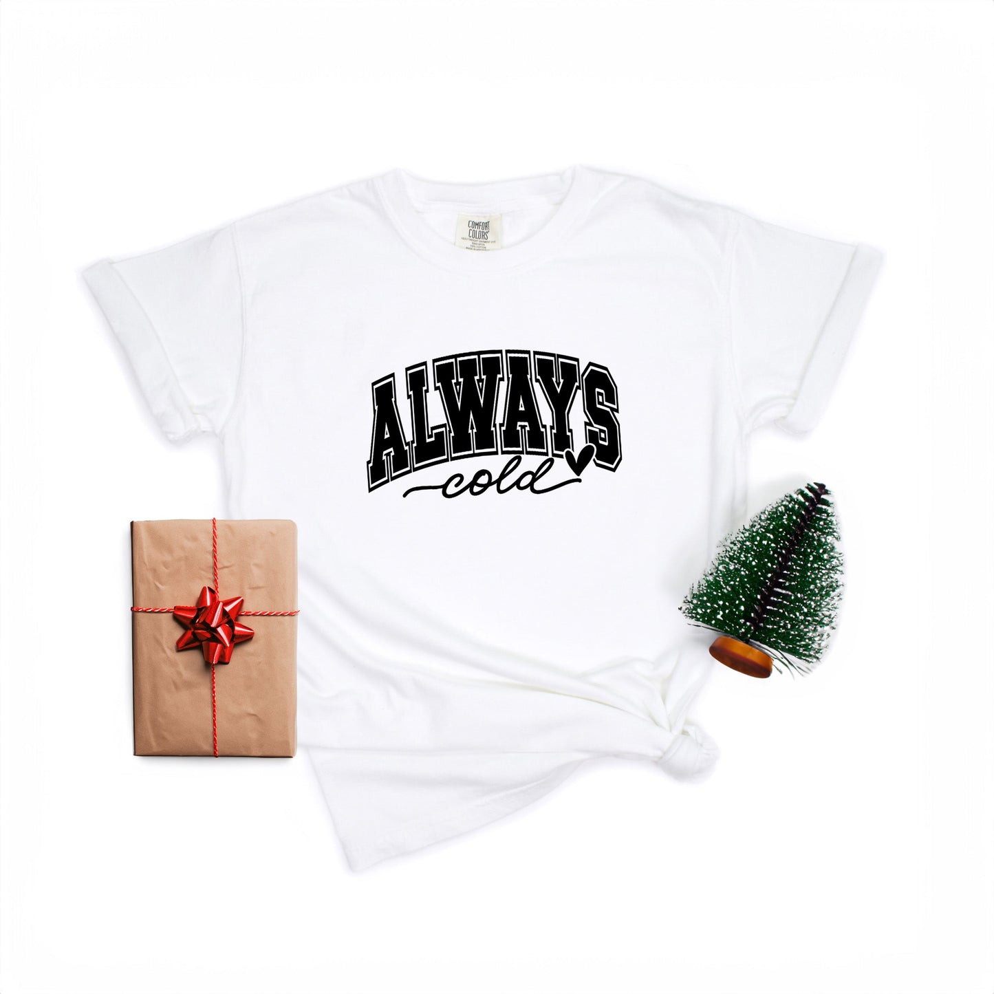 Always Cold Bold| Garment Dyed Tee