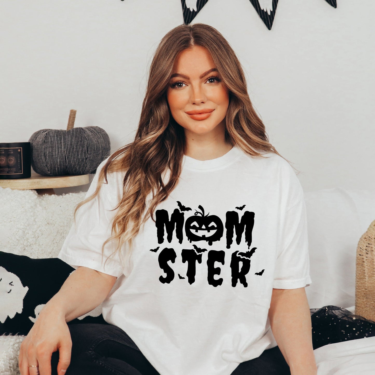 Momster Pumpkin | Garment Dyed Tee