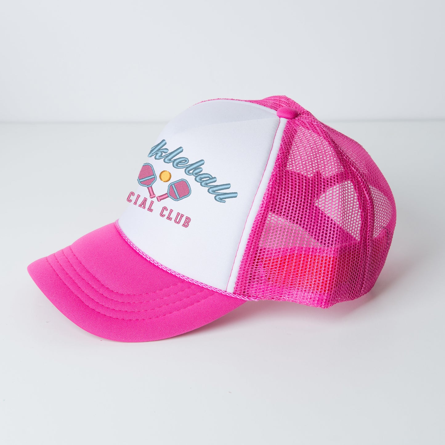 Embroidered Pickleball Social Club | Foam Trucker Hat