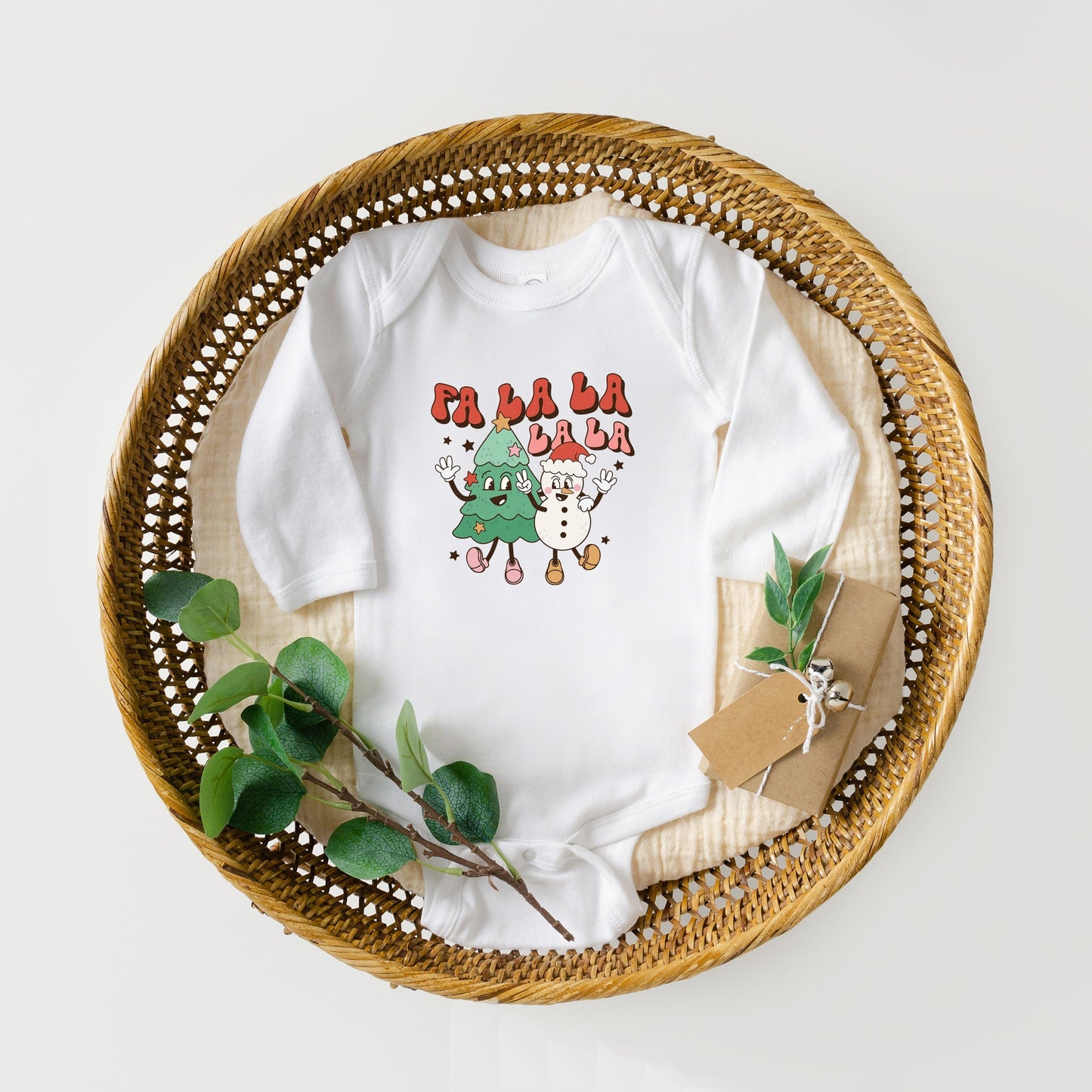 Fa La La Friends | Baby Long Sleeve Bodysuit