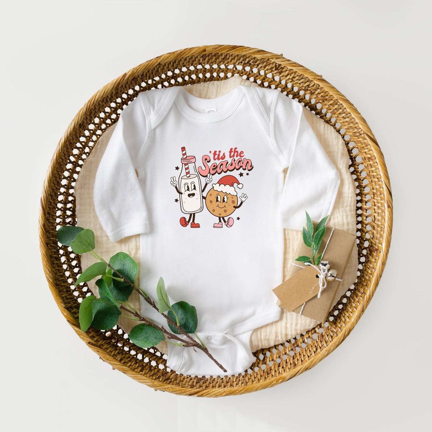 Milk And Cookie Season | Baby Long Sleeve Bodysuit