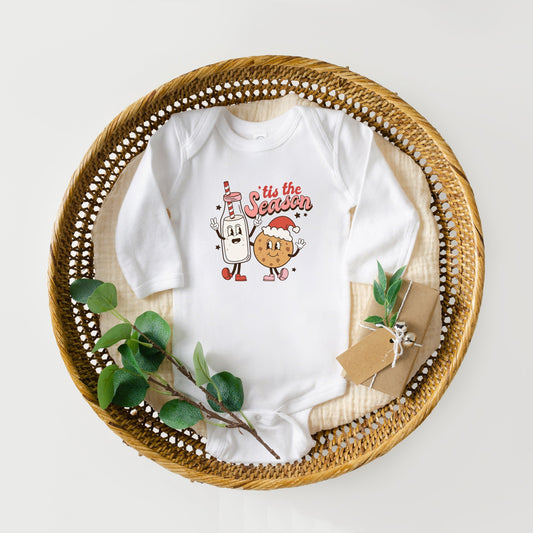 Milk And Cookie Season | Baby Long Sleeve Bodysuit