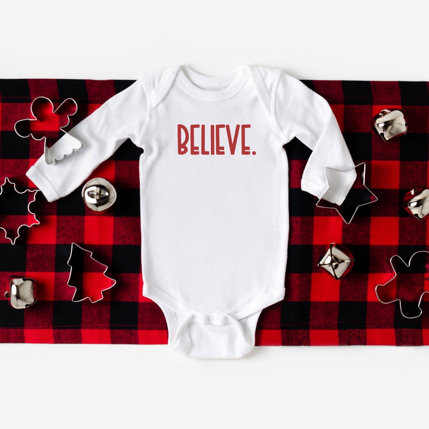 Believe Bold | Baby Graphic Long Sleeve Bodysuit