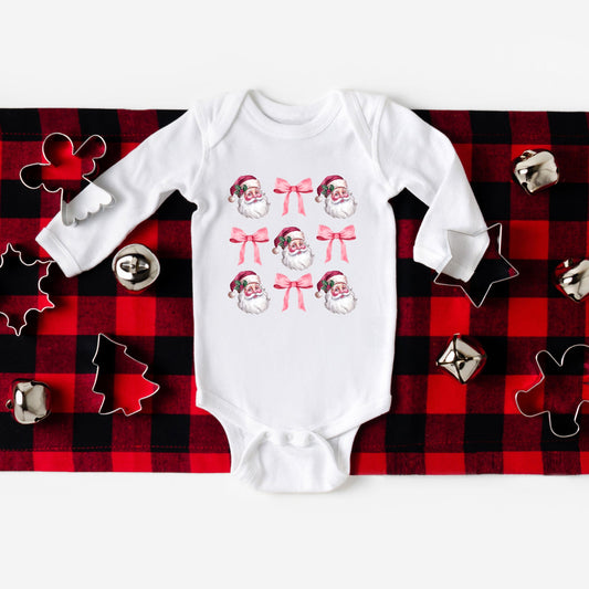 Coquette Santa Chart | Baby Graphic Long Sleeve Bodysuit