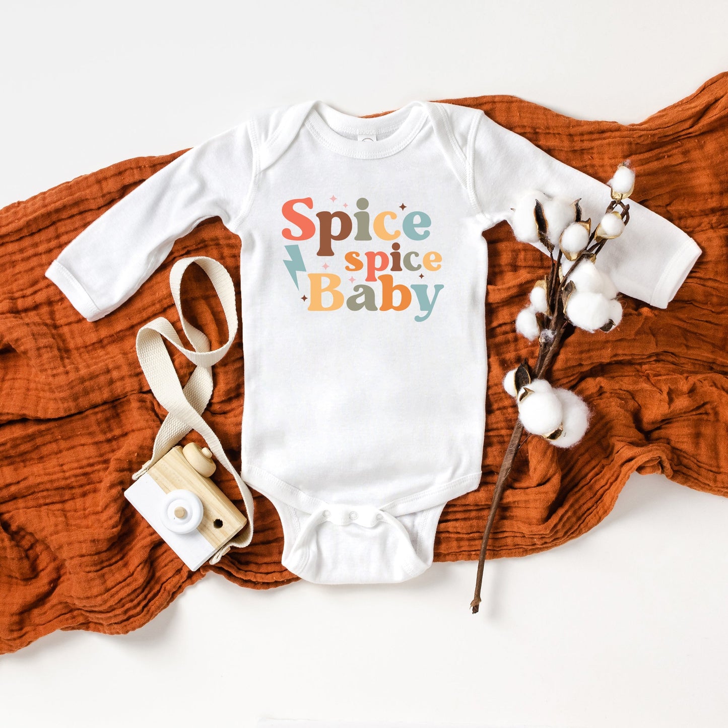 Spice Spice Baby | Baby Graphic Long Sleeve Bodysuit