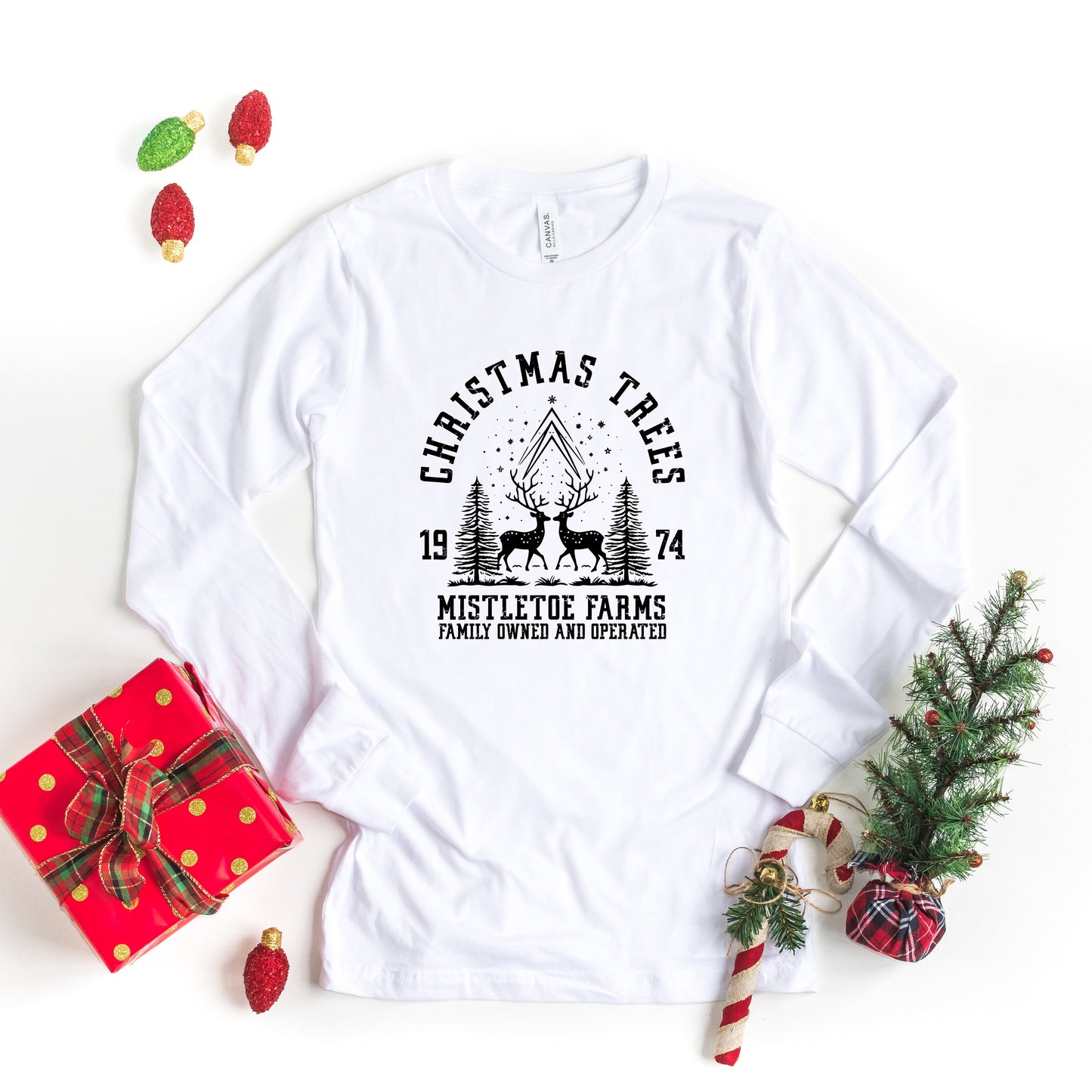 Mistletoe Farms 1974 | Long Sleeve Crew Neck