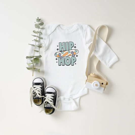 Hip Hop Skateboard | Baby Long Sleeve Bodysuit