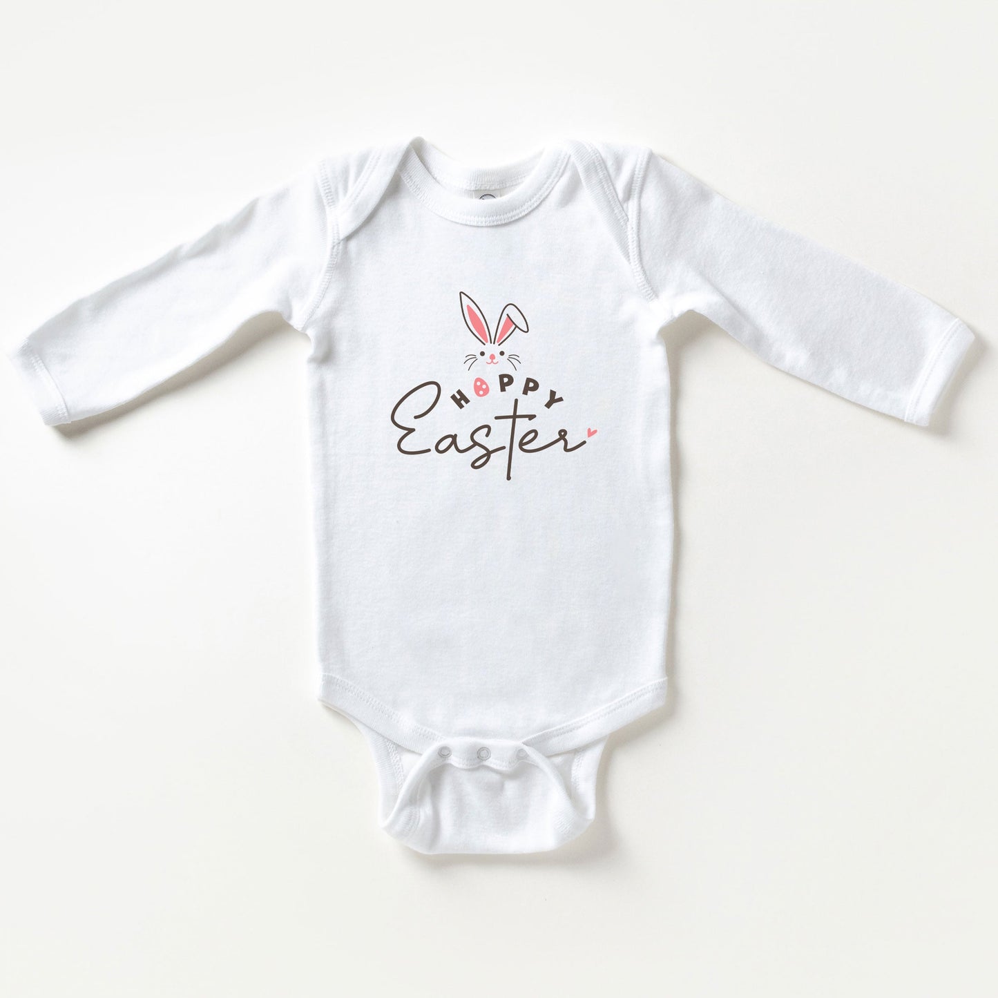 Hoppy Easter Bunny Egg | Baby Long Sleeve Bodysuit