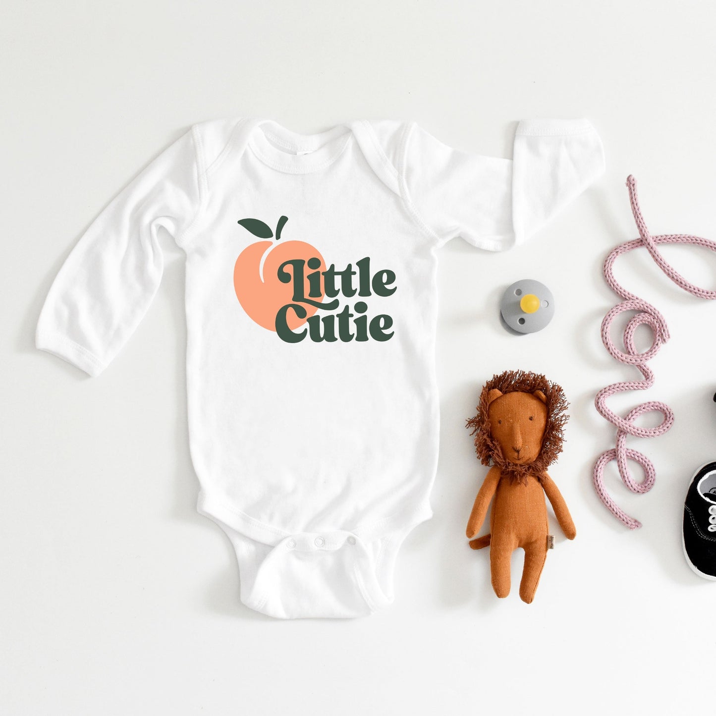 Little Cutie | Baby Long Sleeve Bodysuit