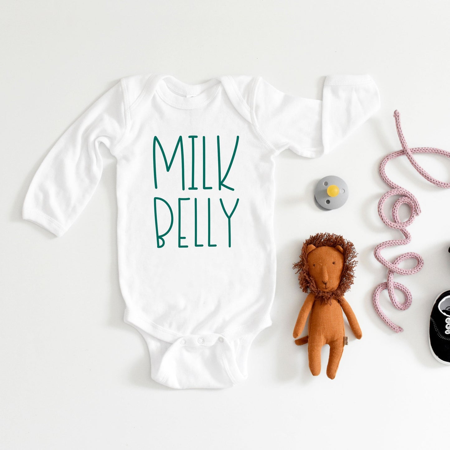 Milk Belly | Baby Long Sleeve Bodysuit