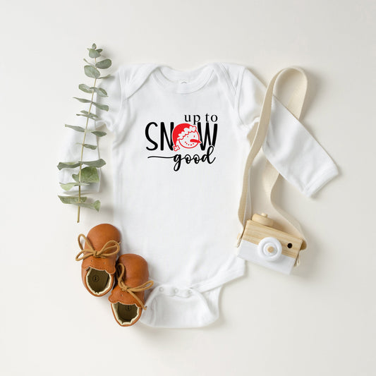Up To Snow Good | Baby Long Sleeve Bodysuit