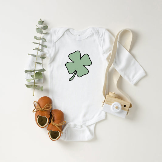 Simple Clover | Baby Long Sleeve Bodysuit