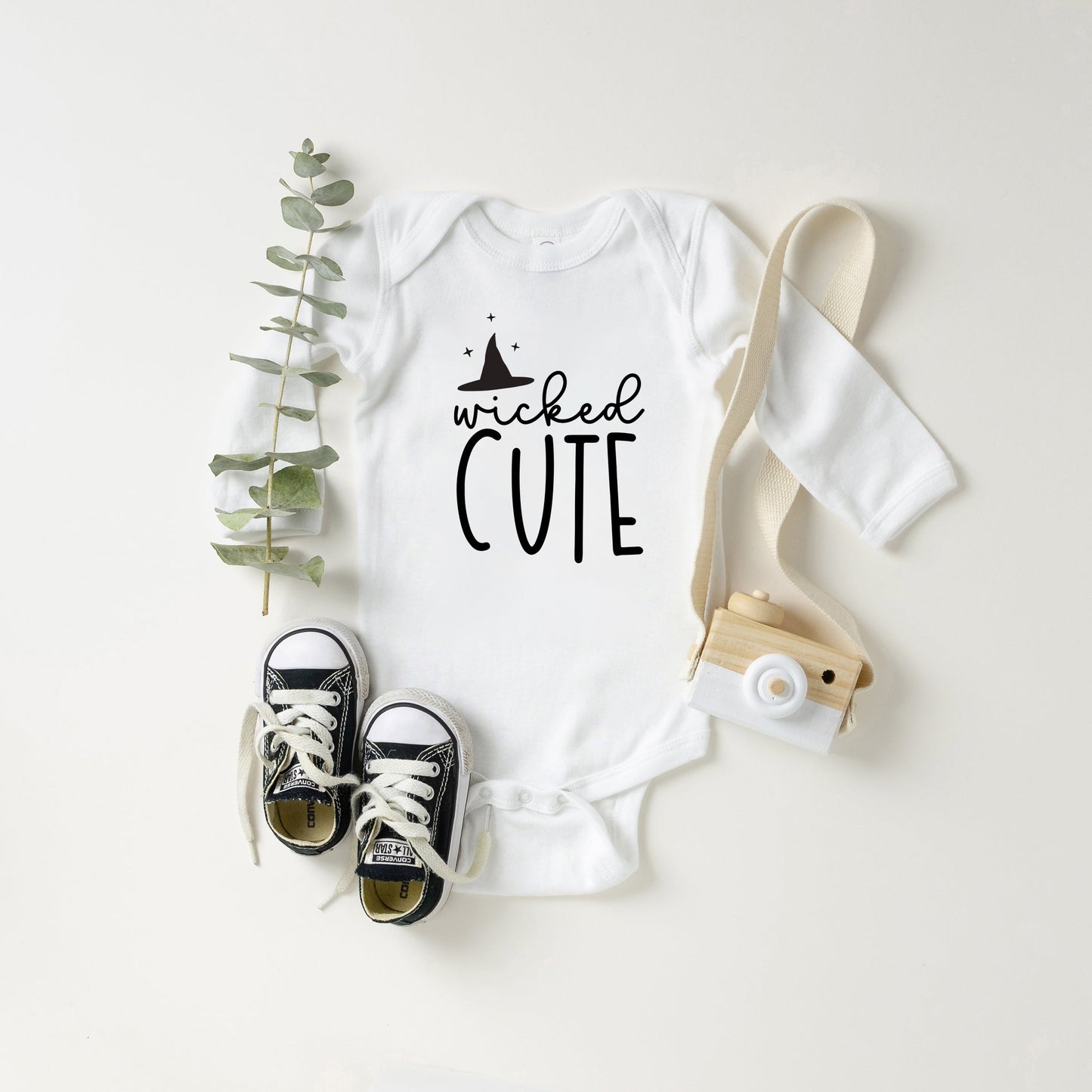 Wicked Cute Stars | Baby Graphic Long Sleeve Bodysuit