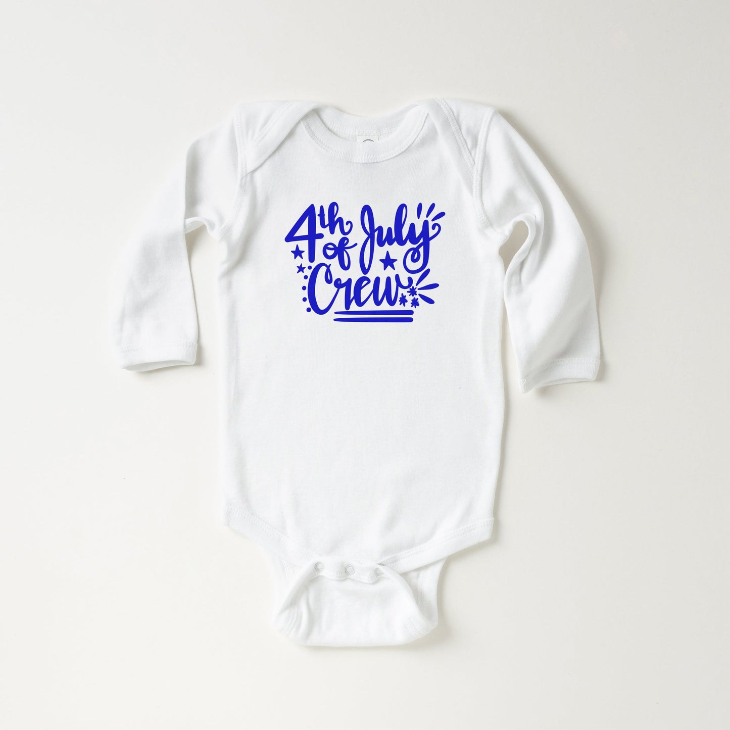 4th Of July Crew | Baby Long Sleeve Bodysuit