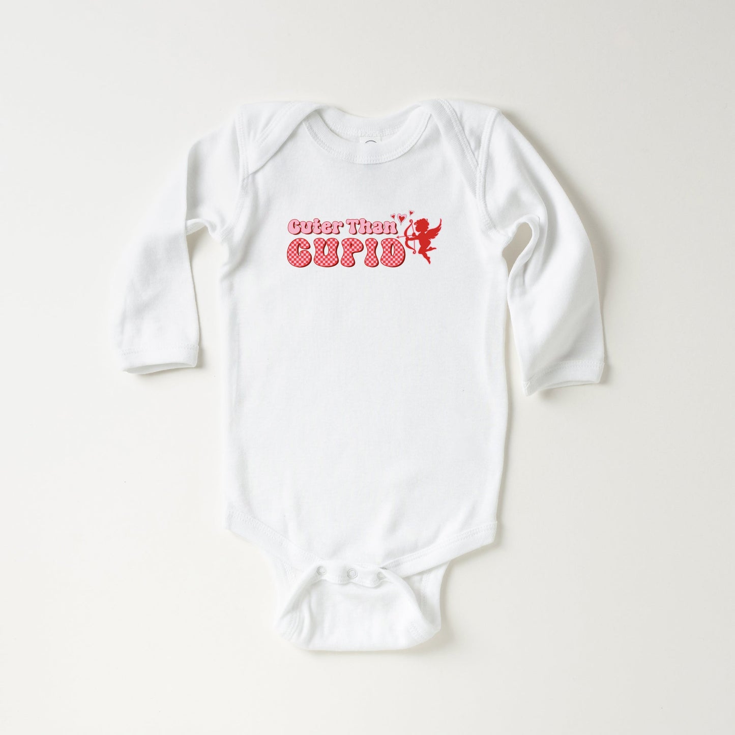 Cuter Than Cupid | Baby Long Sleeve Bodysuit