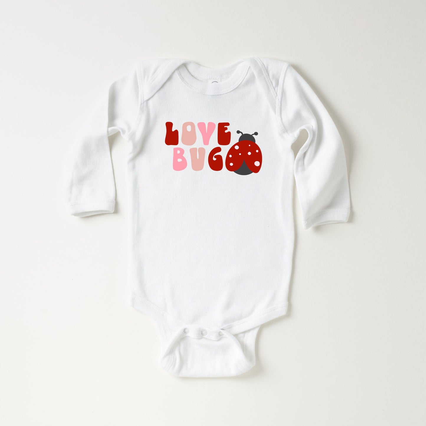 Love Bug Retro | Baby Long Sleeve Bodysuit