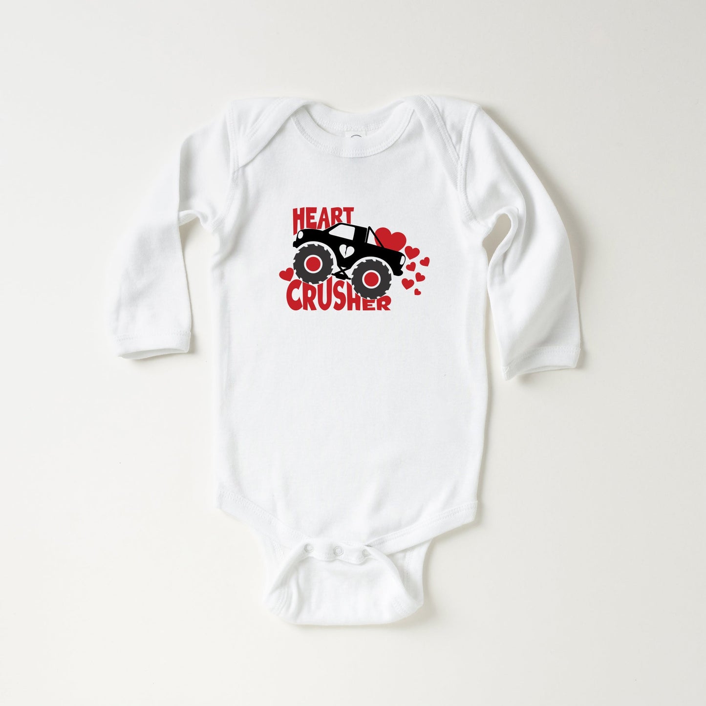 Heart Crusher | Baby Long Sleeve Bodysuit