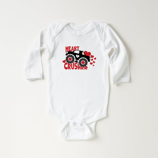 Heart Crusher | Baby Long Sleeve Bodysuit