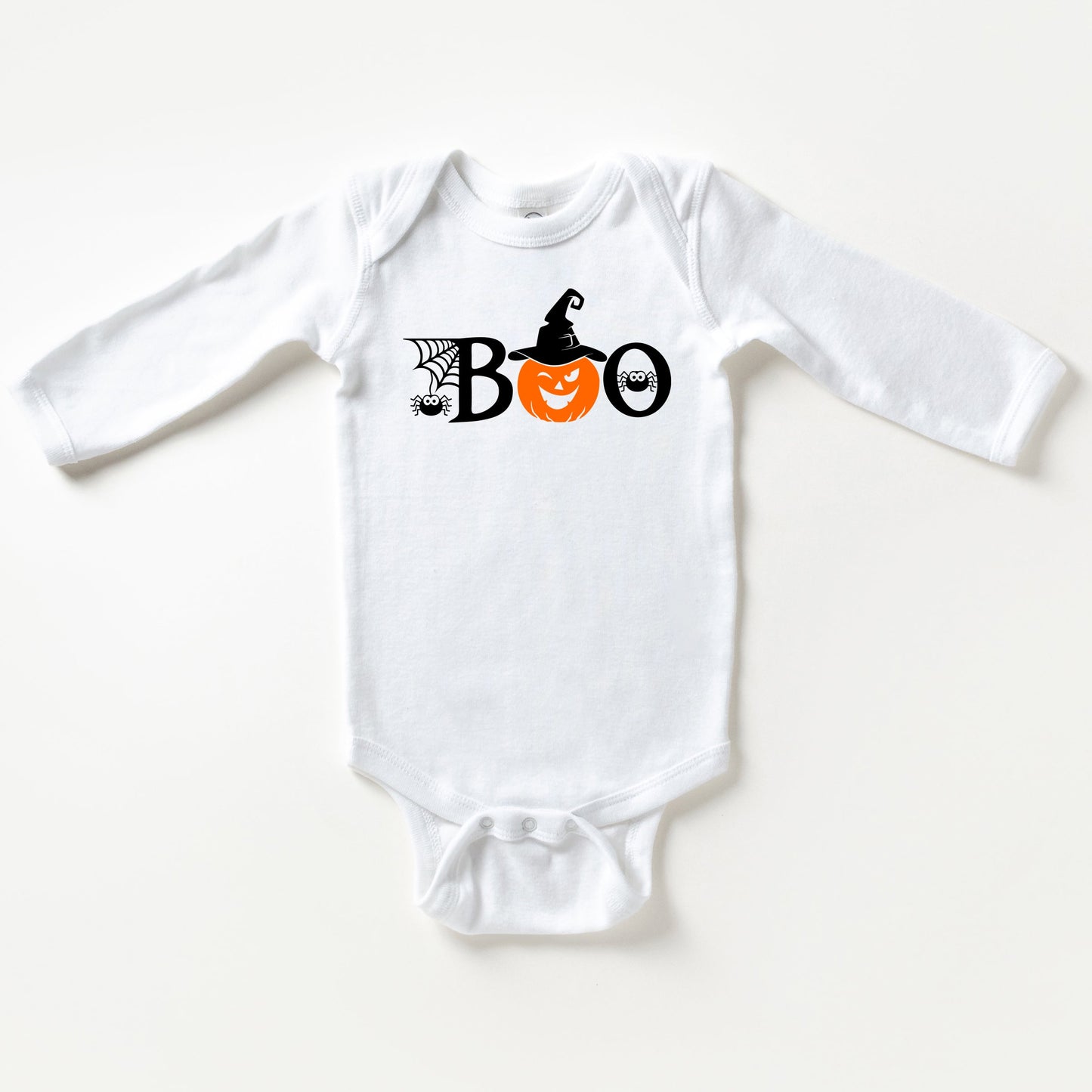 Boo Pumpkin | Baby Long Sleeve Bodysuit