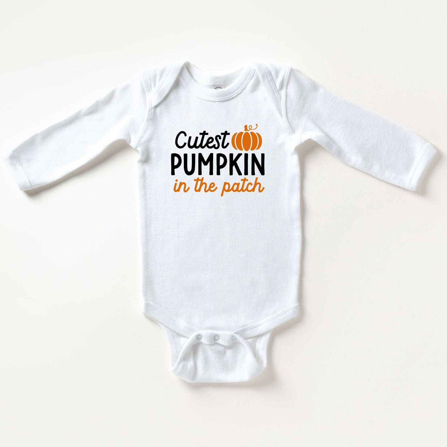 Cutest Pumpkin In The Patch | Baby Long Sleeve Bodysuit