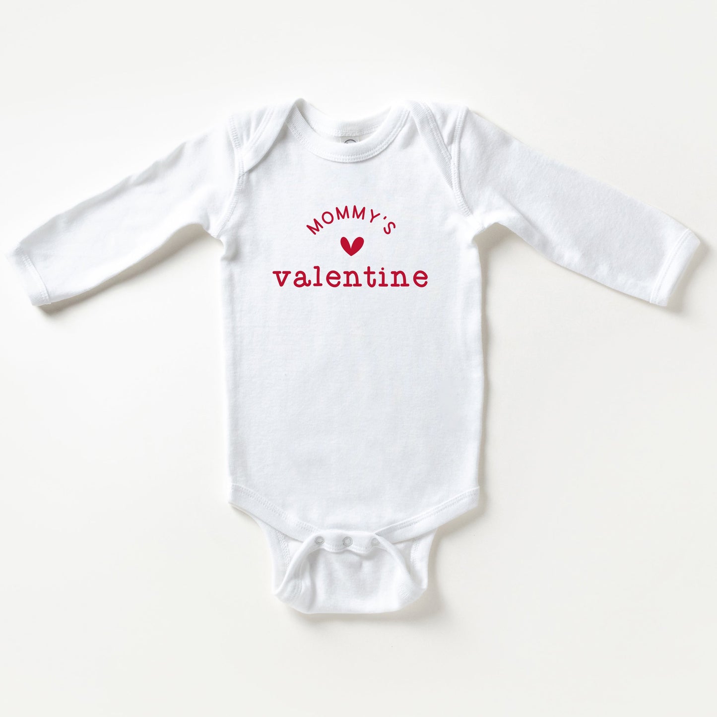 Mommy's Valentine | Baby Long Sleeve Bodysuit