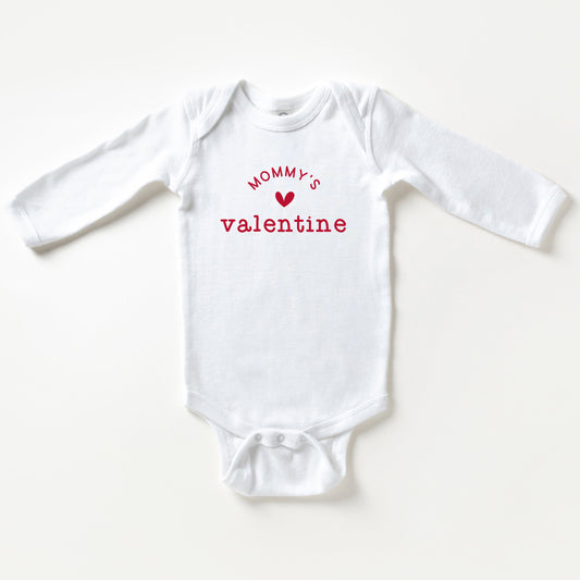 Mommy's Valentine | Baby Long Sleeve Bodysuit