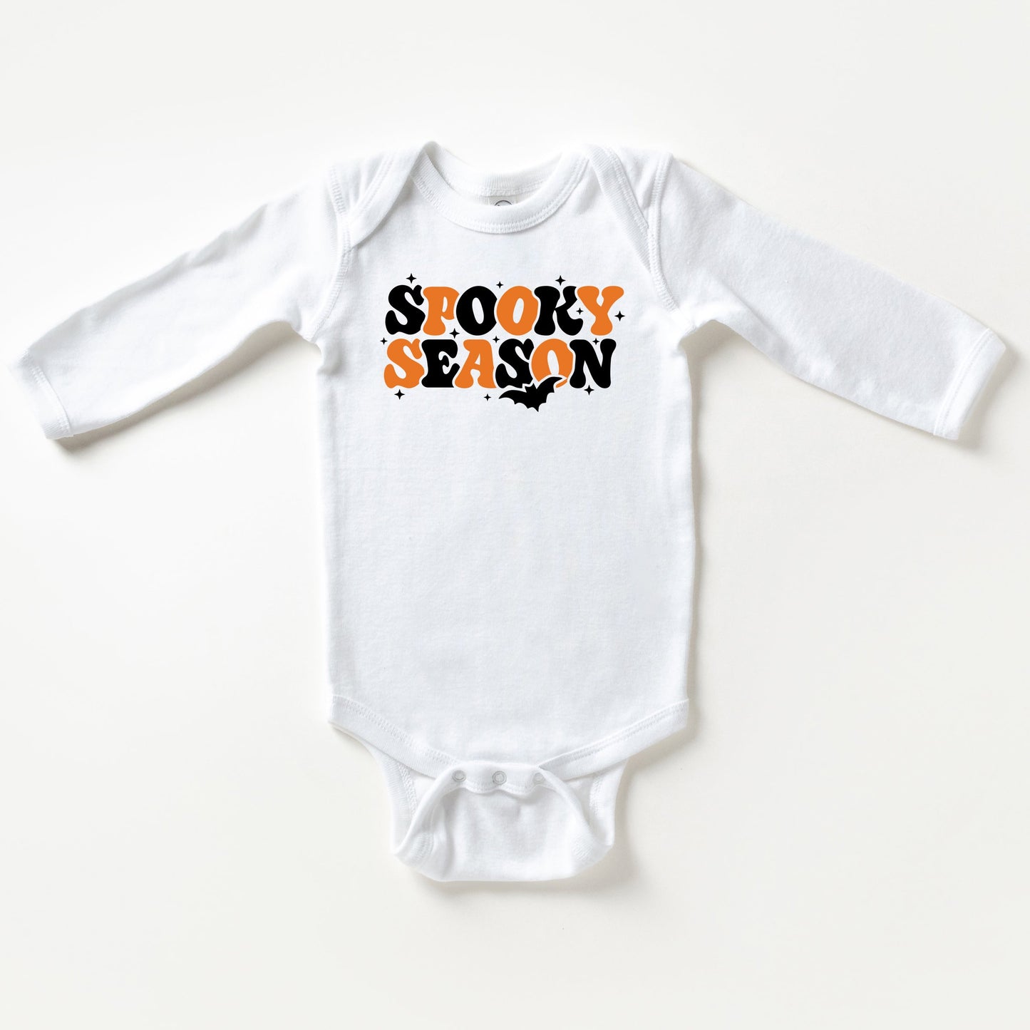 Retro Spooky Season | Baby Long Sleeve Bodysuit
