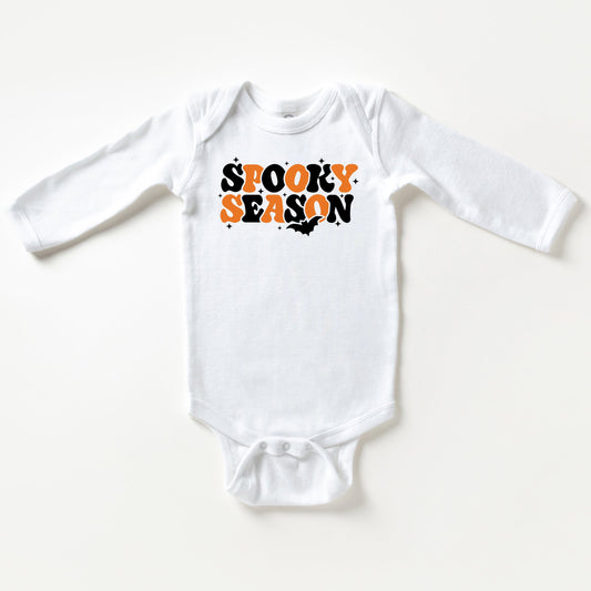 Retro Spooky Season | Baby Long Sleeve Bodysuit