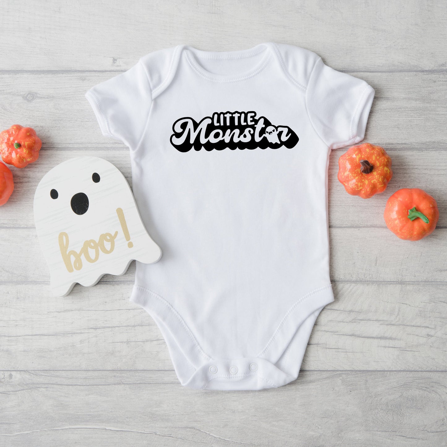 Little Monster | Baby Graphic Short Sleeve Bodysuit