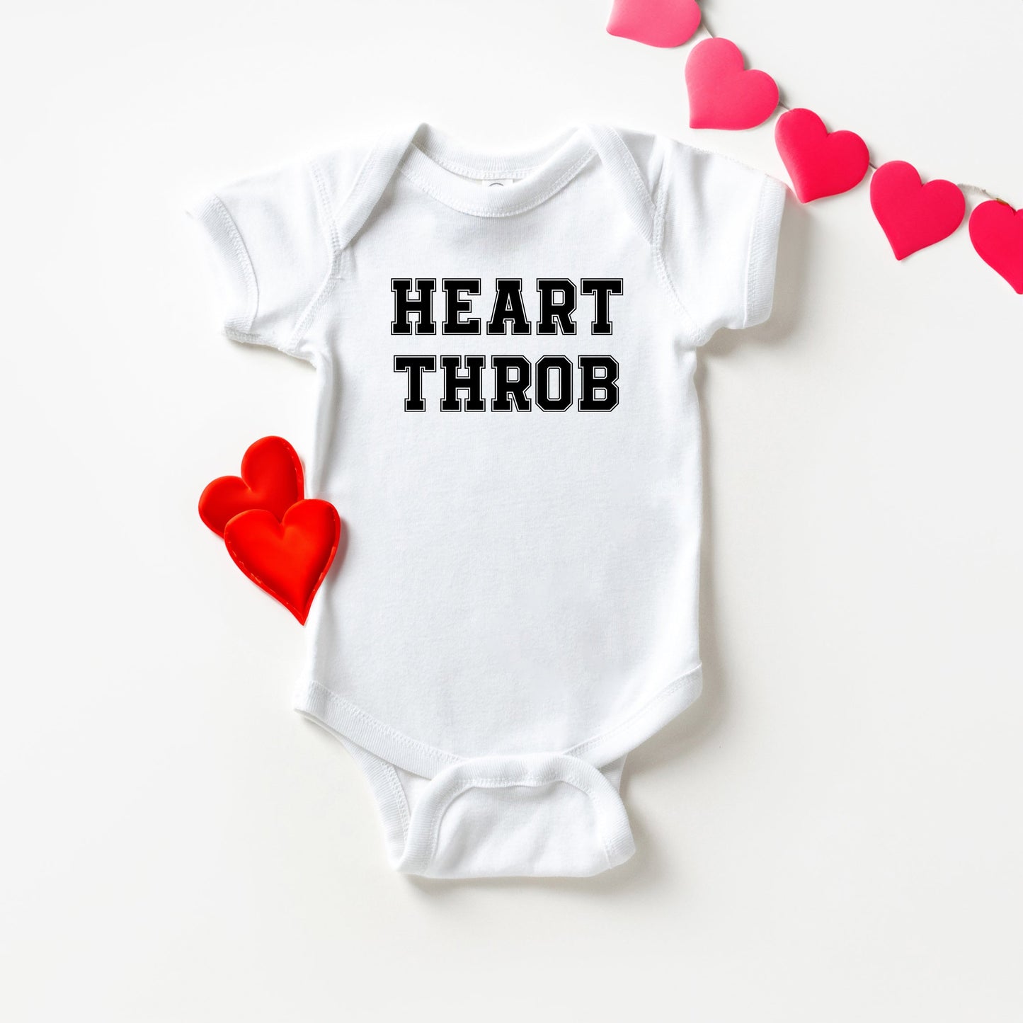 Heart Throb | Baby Graphic Short Sleeve Bodysuit