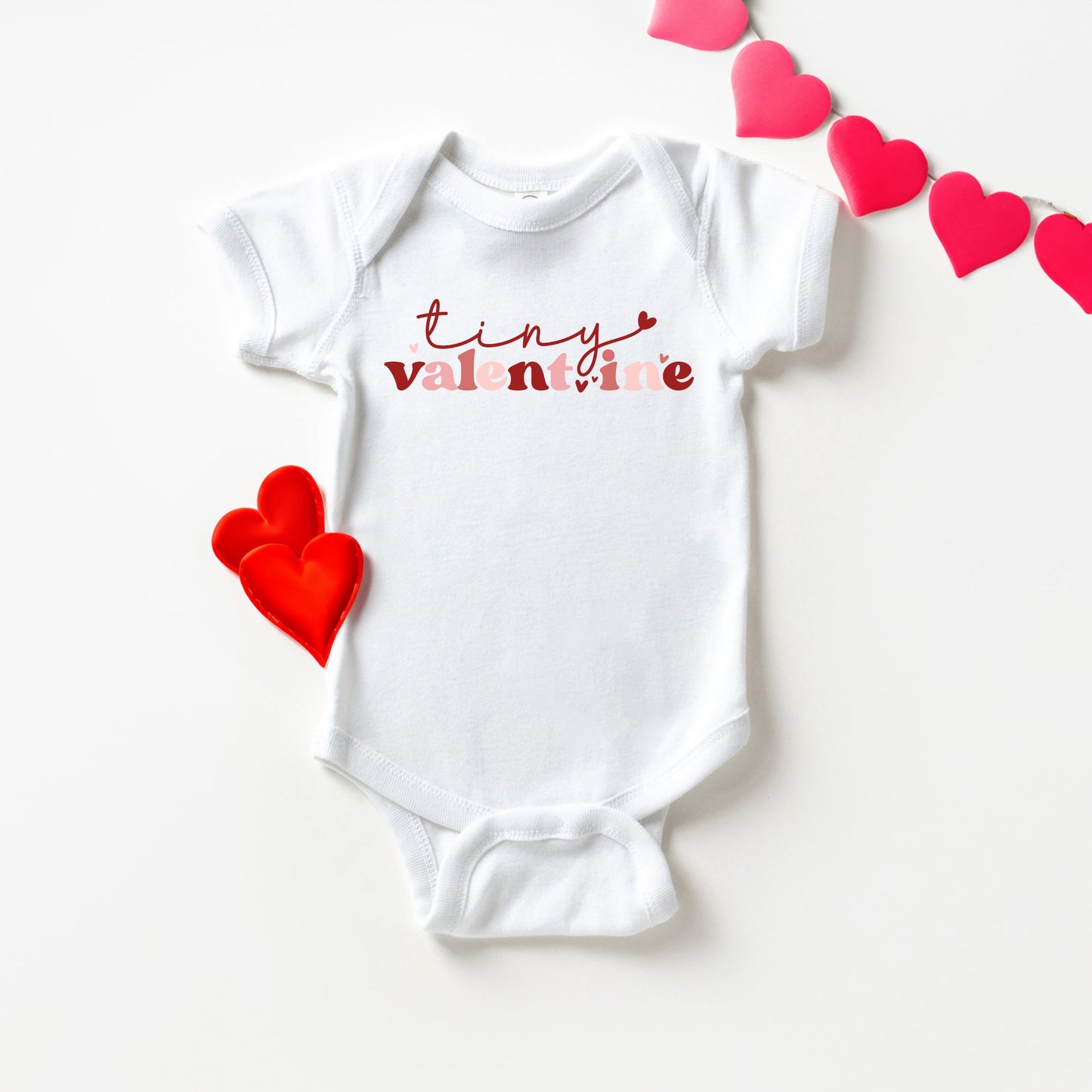 Tiny Valentine | Baby Graphic Short Sleeve Bodysuit