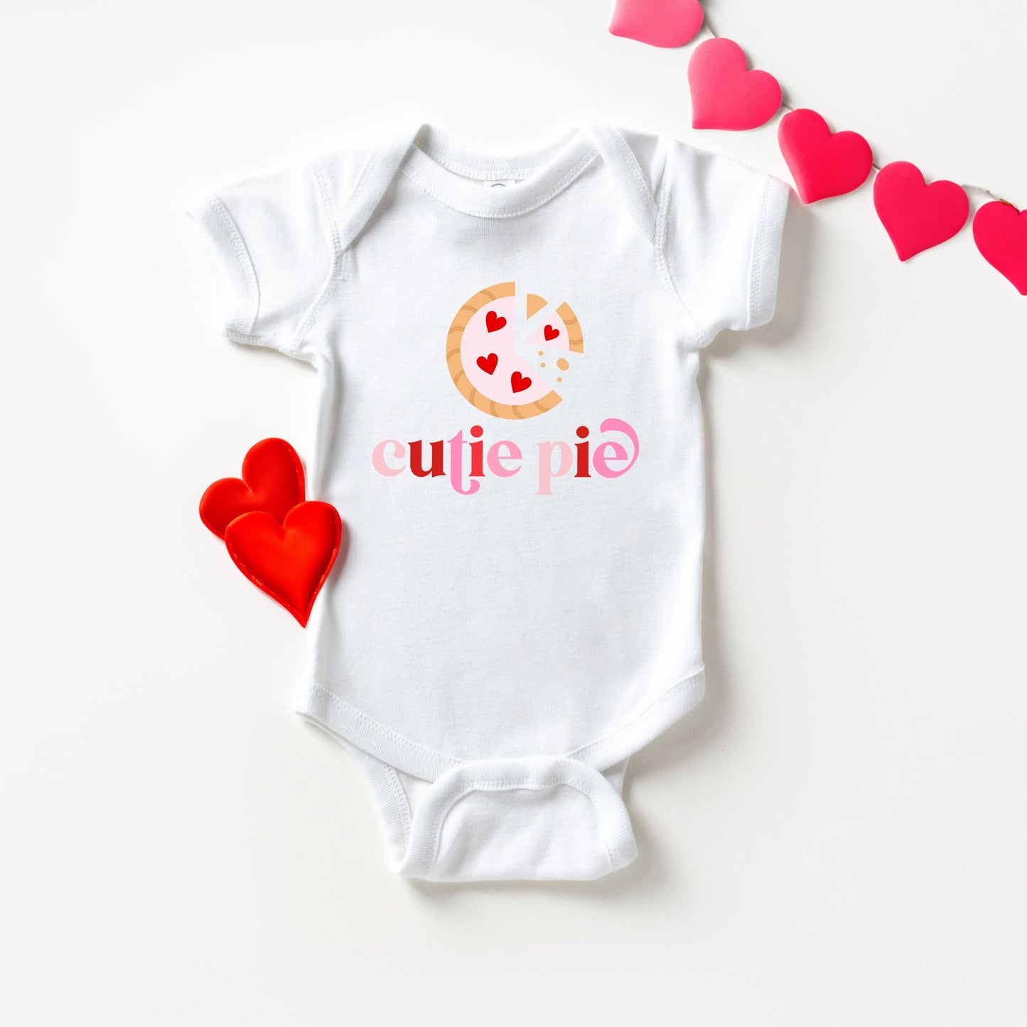 Cutie Pie | Baby Graphic Short Sleeve Bodysuit