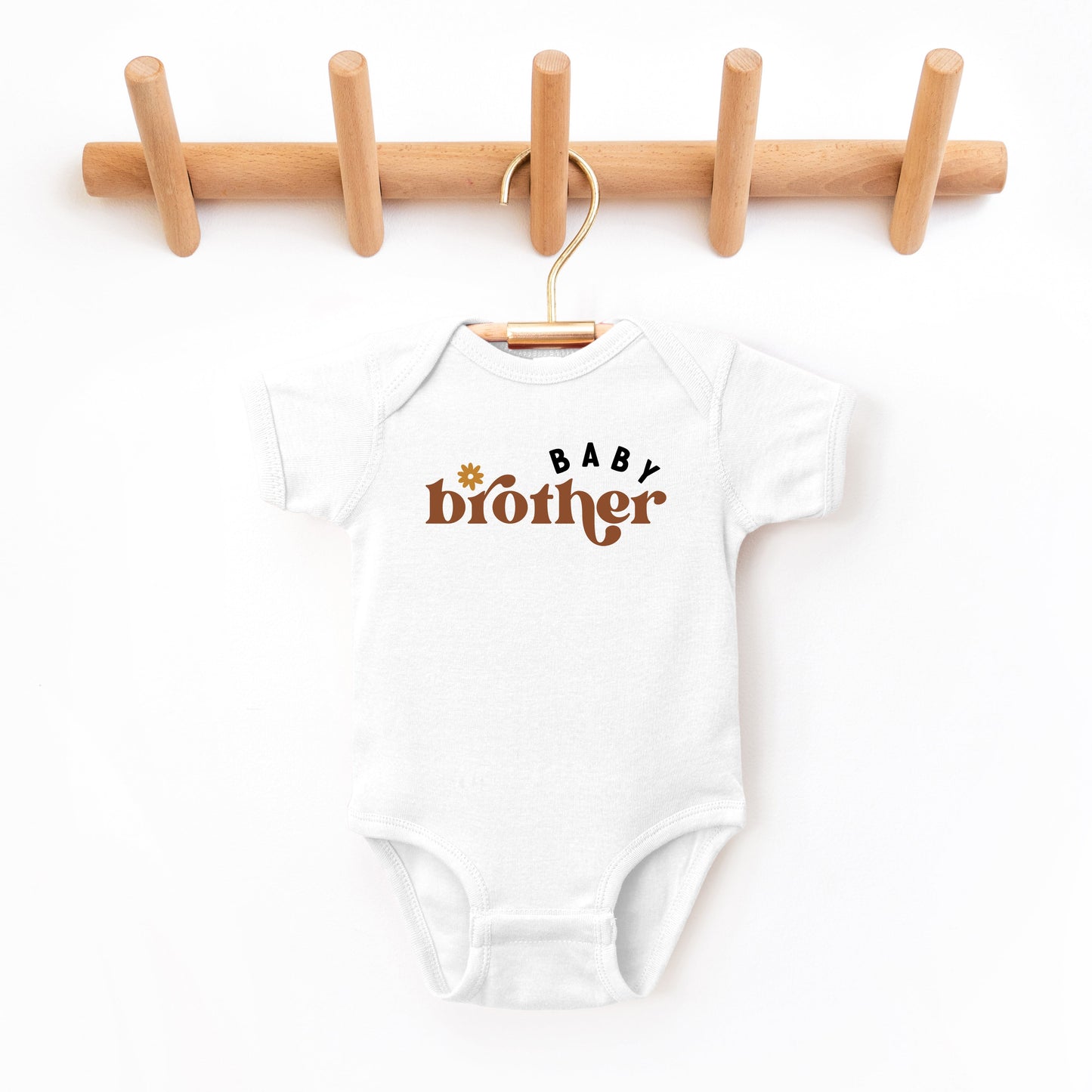 Boho Baby Brother | Baby Graphic Short Sleeve Bodysuit