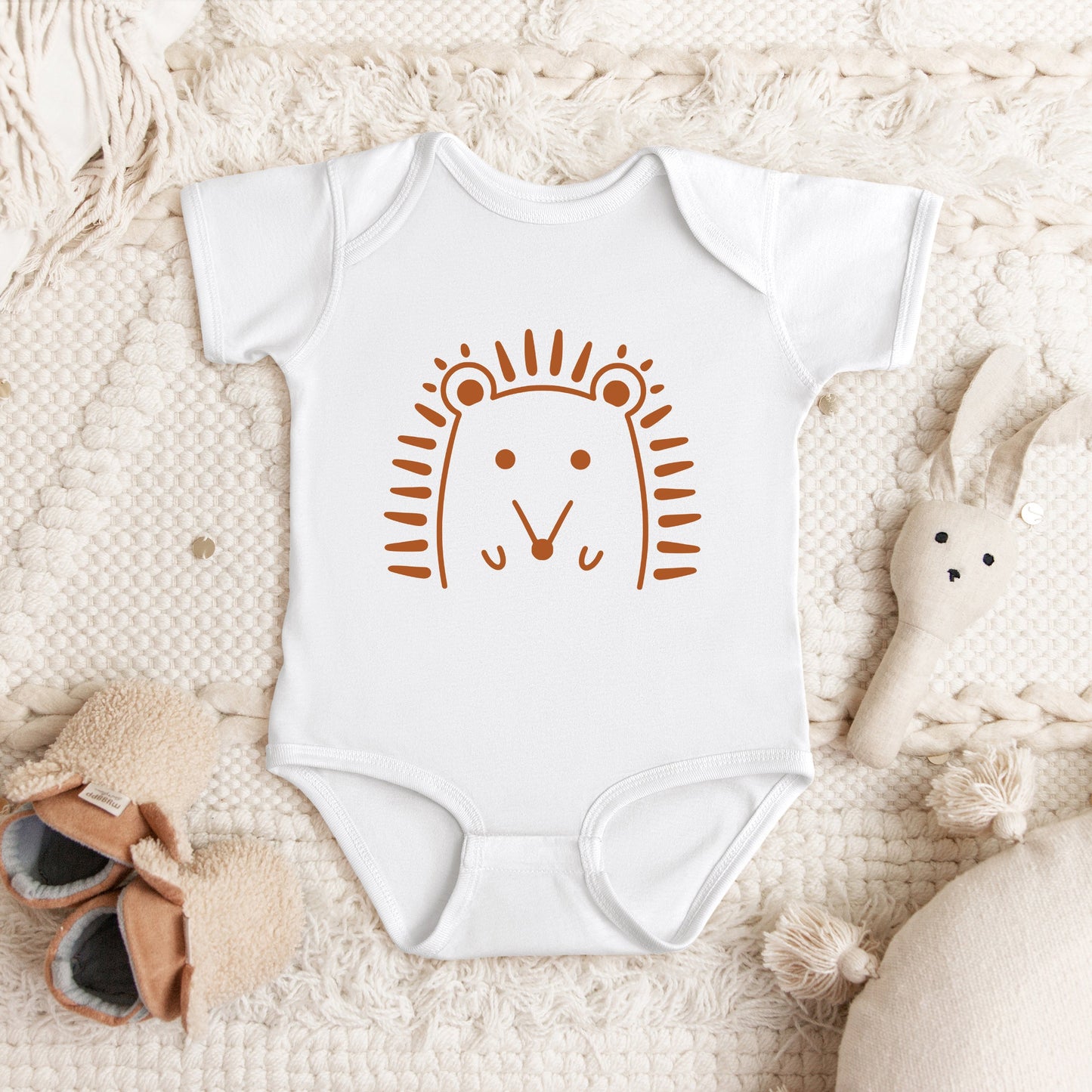 Hedgehog | Baby Graphic Short Sleeve Bodysuit