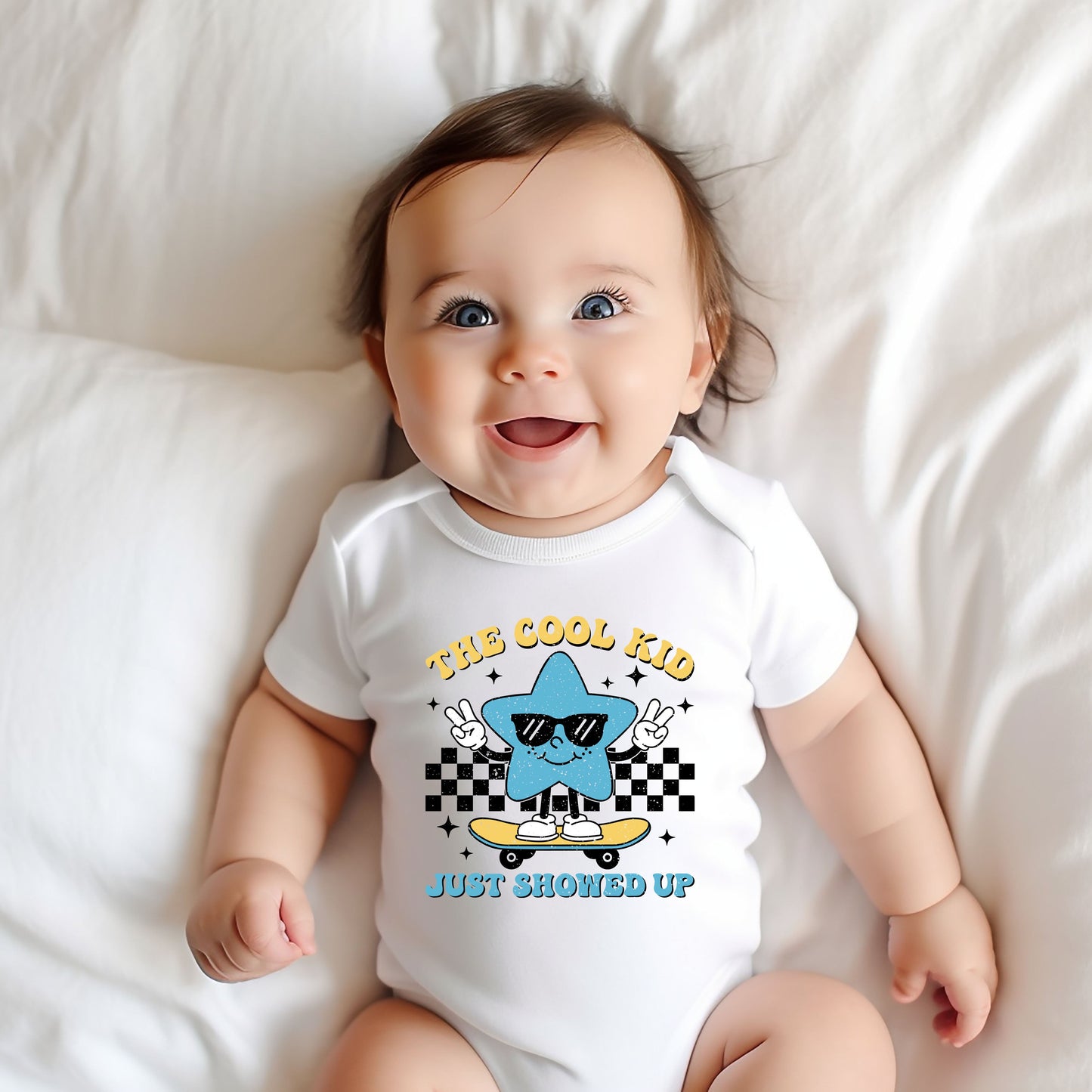 Cool Kid Star | Baby Graphic Short Sleeve Bodysuit