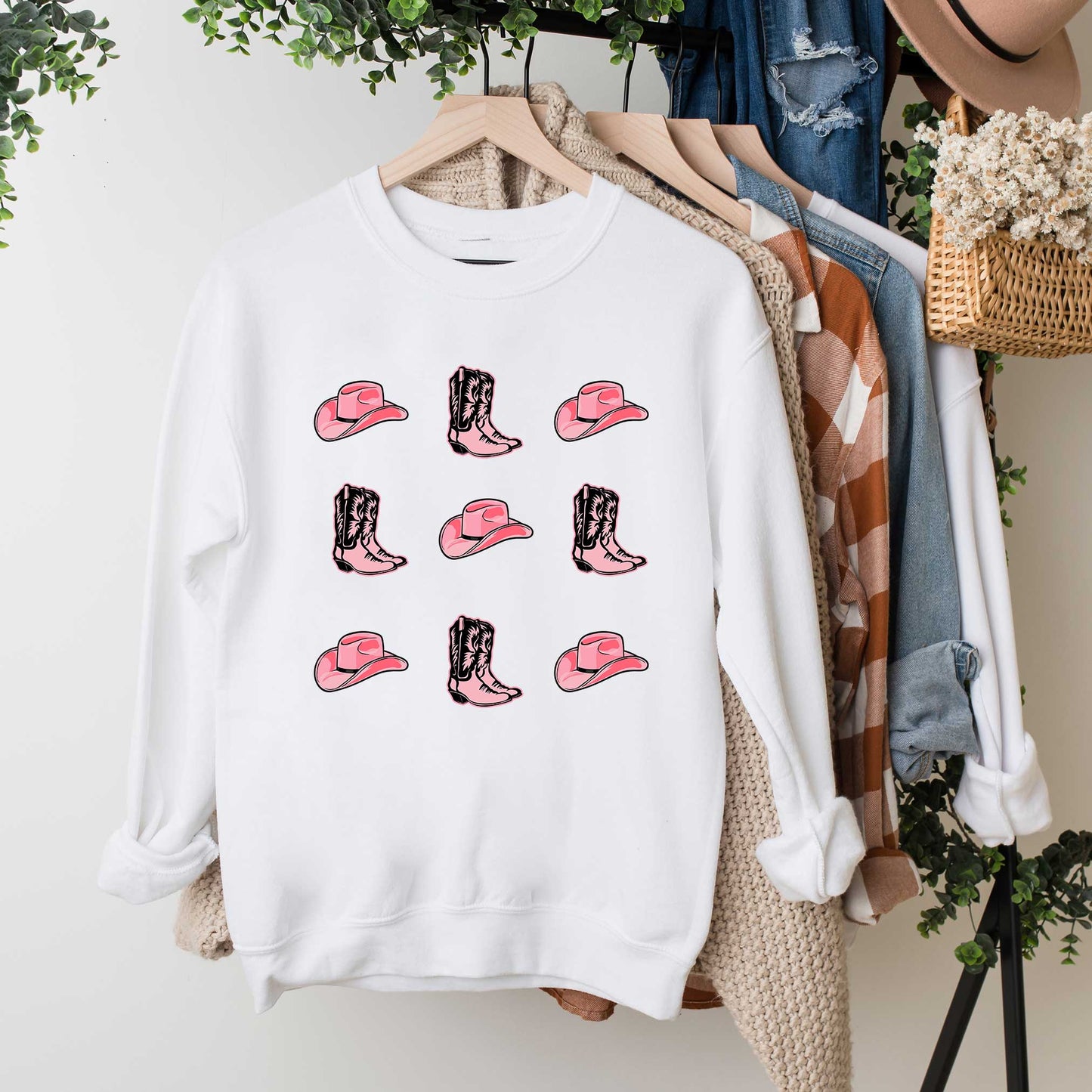 Cowgirl Collage | Sweatshirt