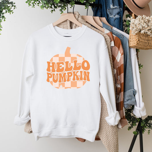 Hello Pumpkin Sparkles | Sweatshirt