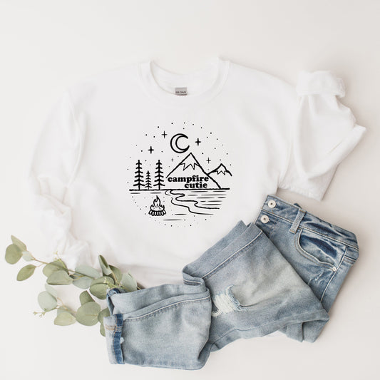 Campfire Cutie Mountains | Sweatshirt