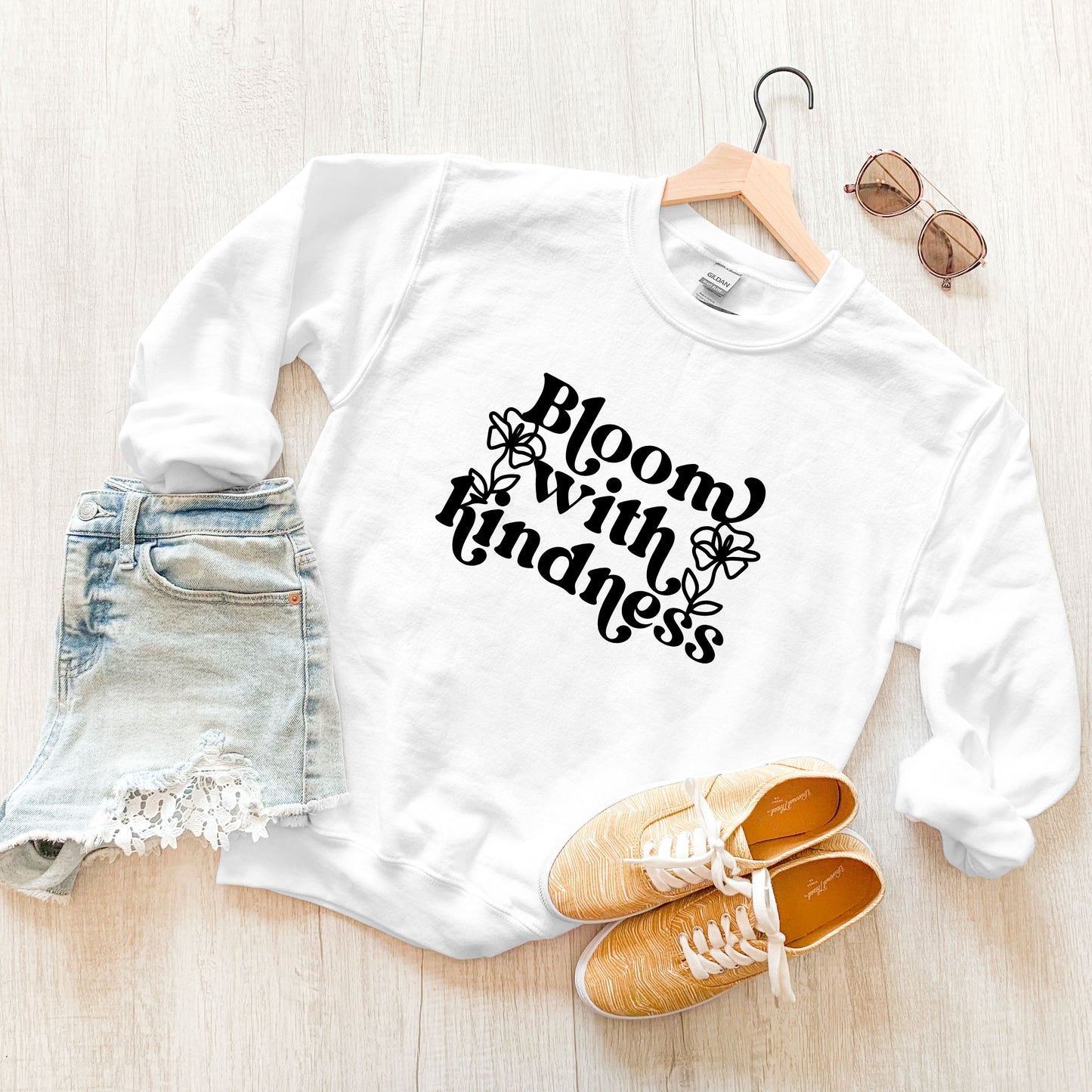 Bloom With Kindness | Sweatshirt