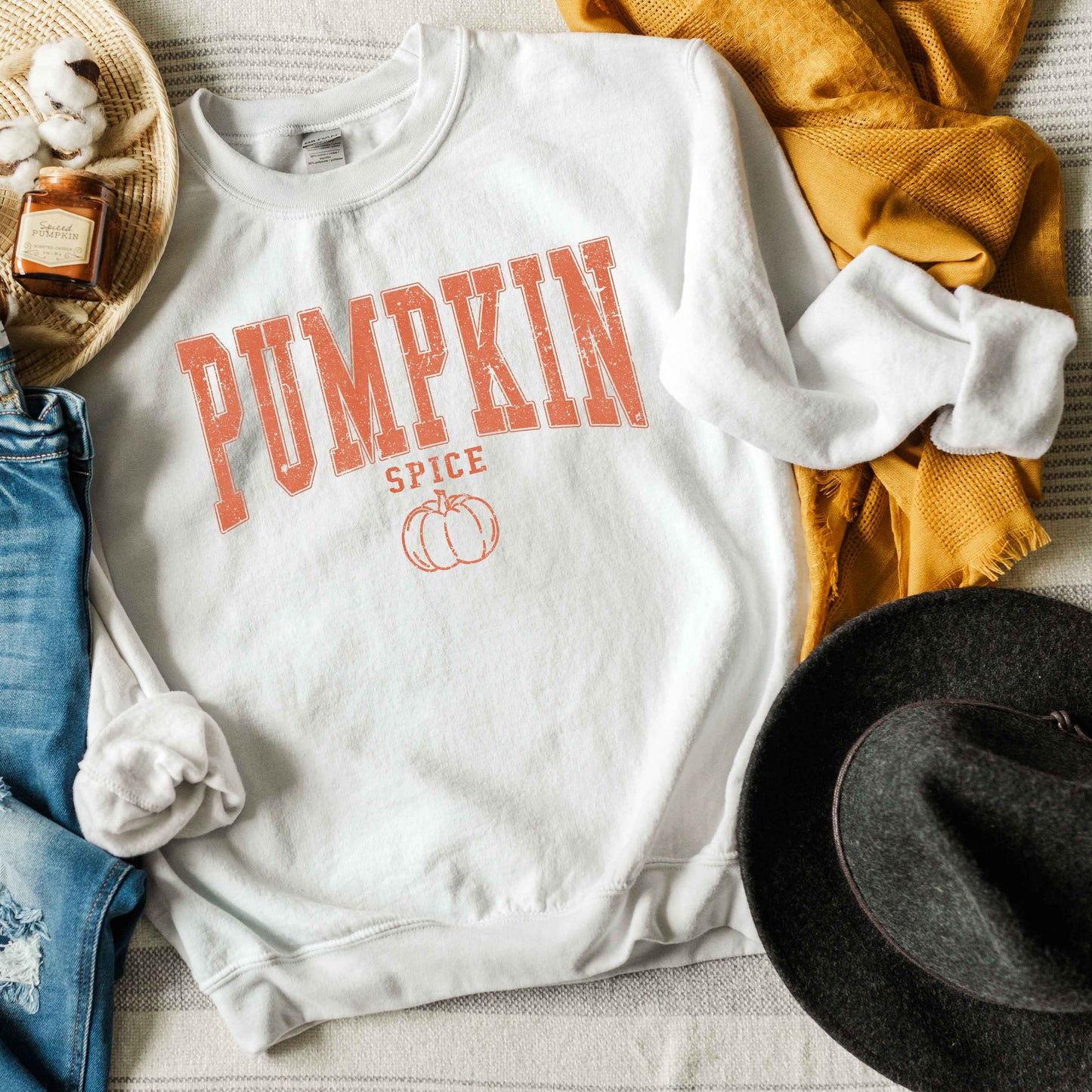 Pumpkin Spice Varsity | Sweatshirt