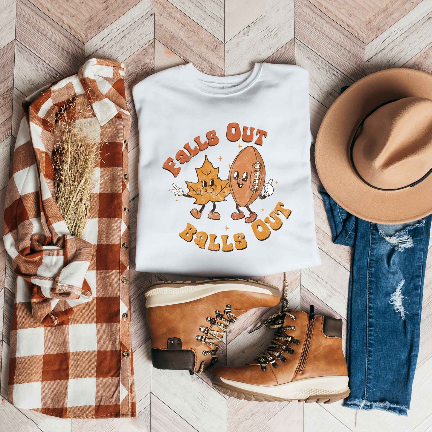 Falls Out Balls Out | Sweatshirt