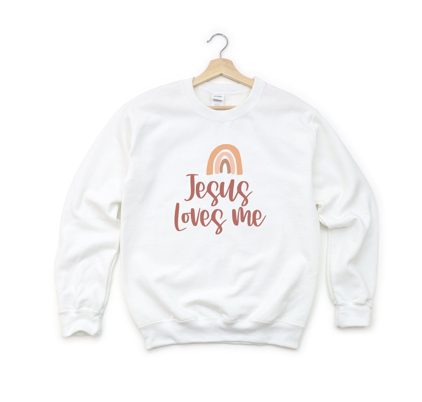 Jesus Loves Me Rainbow | Youth Sweatshirt