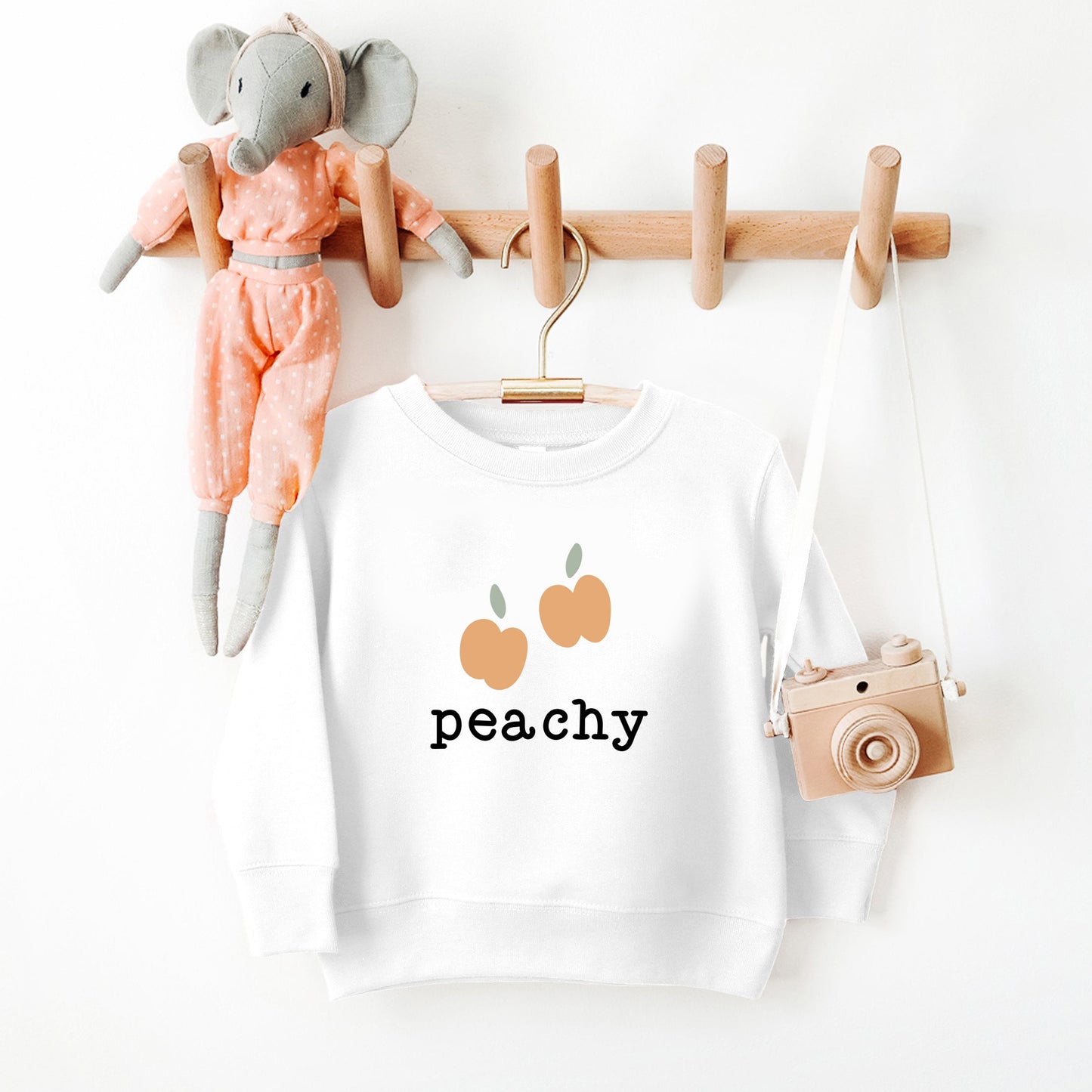 Peachy Fruit | Toddler Sweatshirt