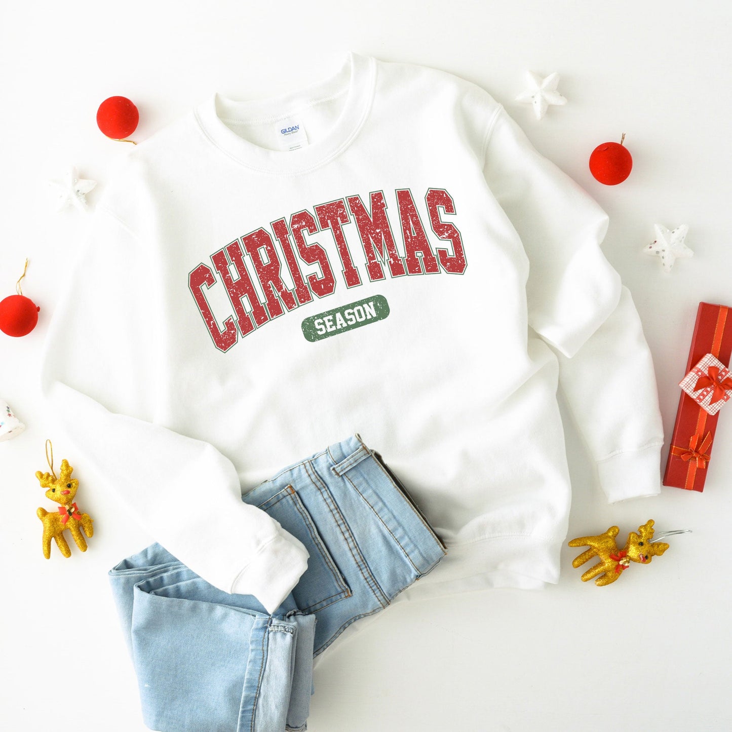 Varsity Christmas Season | Youth Graphic Sweatshirt