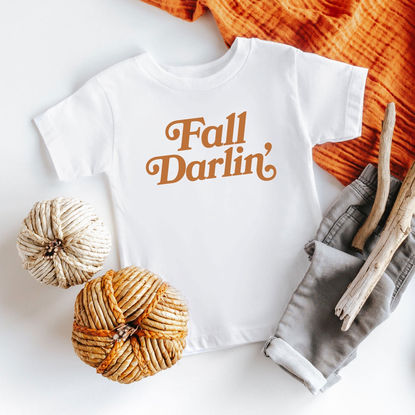 Fall Darlin' | Toddler Graphic Short Sleeve Tee