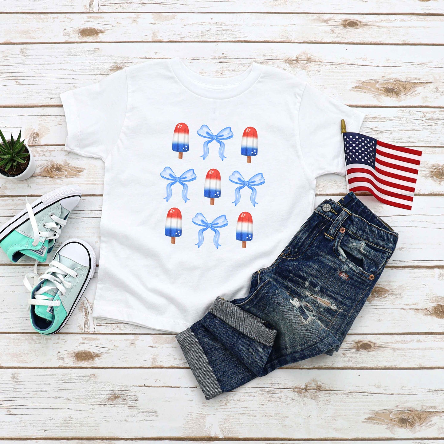 Boom Pop Coquette Chart | Youth Graphic Short Sleeve Tee