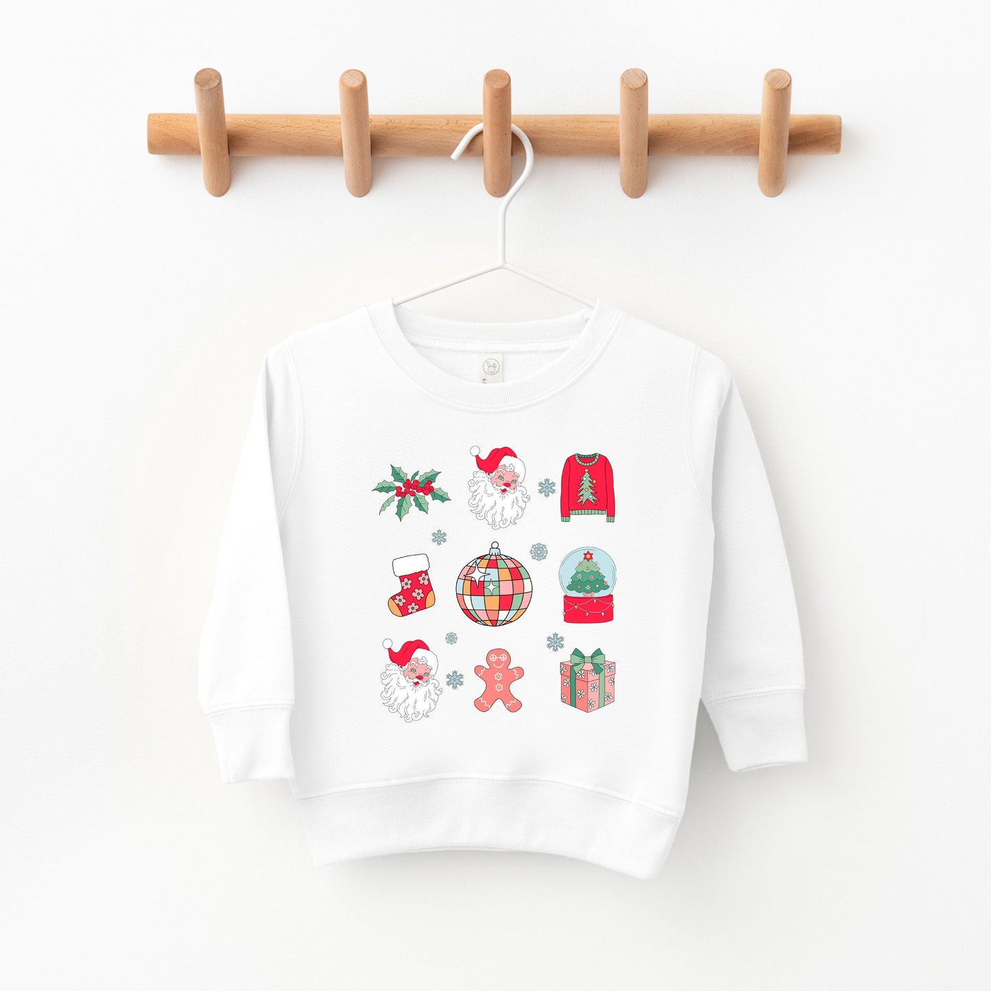 Christmas Collage | Toddler Graphic Sweatshirt