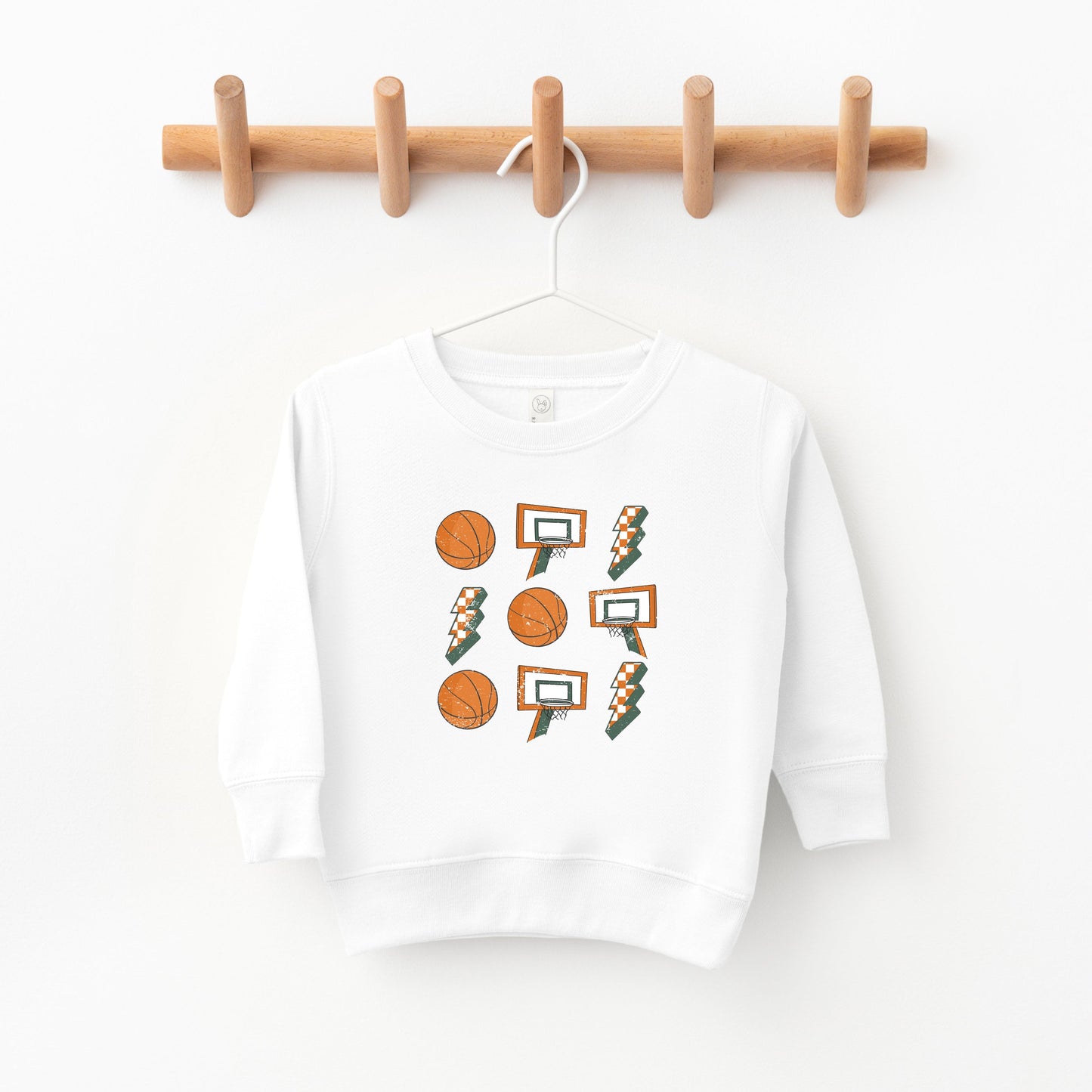 Basketball Collage | Toddler Sweatshirt