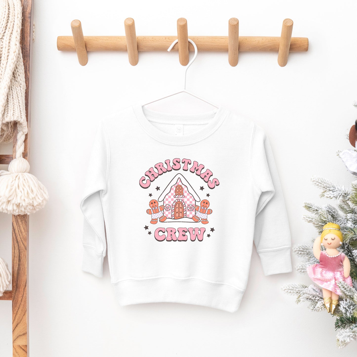 Christmas Gingerbread Crew | Toddler Sweatshirt